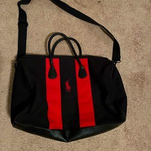 POLO Red & Black Men’s satchel/crossbody